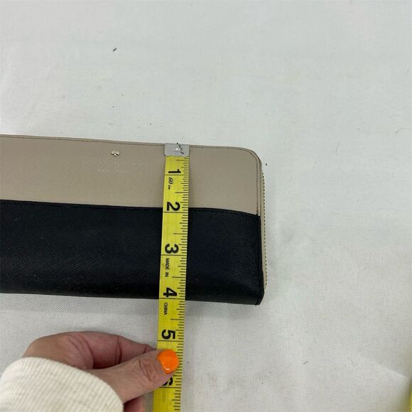 Kate Spade Women's Zip-Around Wallet Multicolor Polka Dot Saffiano Leather - Picture 16 of 16